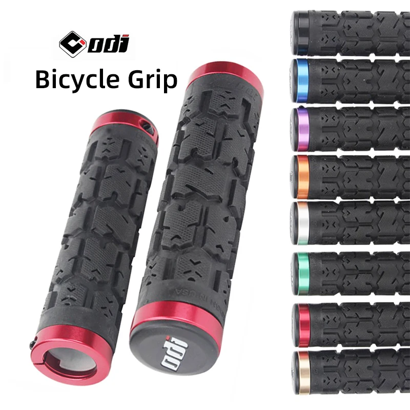 

ODI RG01 MTB Lock-on Handlebar Grips Anti-Slip Shock Absorption Handle Cover Double Locking Handle Grip for Mountain/Road Bike