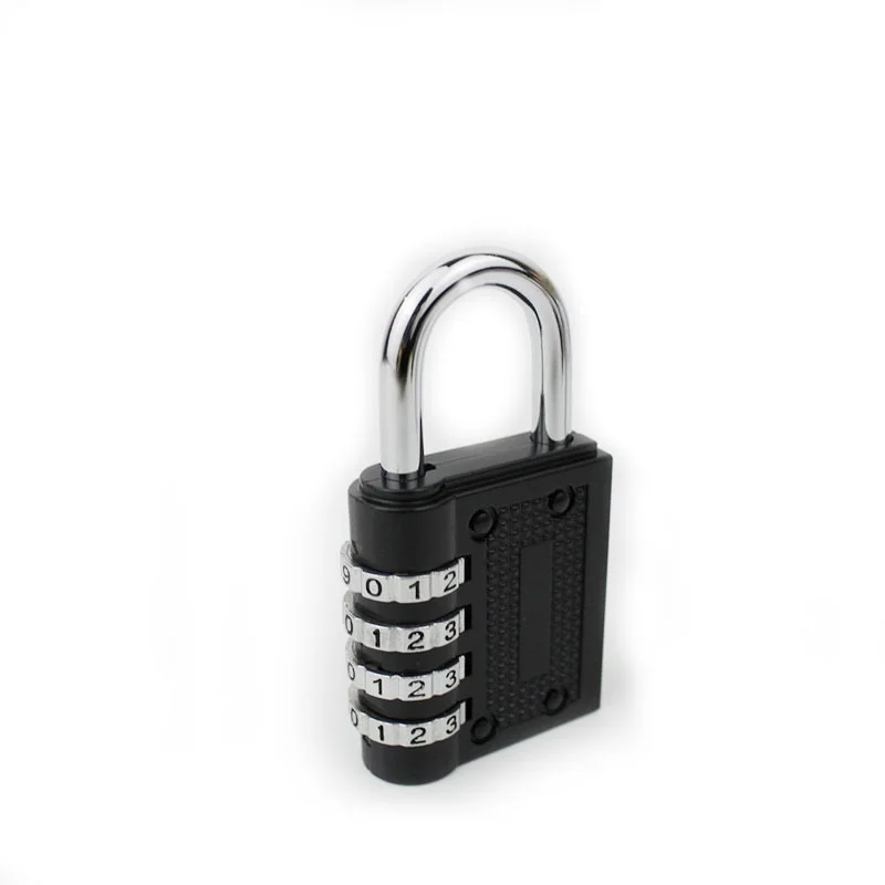 Lintolyard Zinc Alloy Heavy Duty 4 Dial Digit Combination Lock Weatherproof Security Padlock Outdoor Gym Safely Code Lock Black
Lintolyard Zinc Alloy Heavy Duty 4 Dial Digit Combination Lock Weatherproof Security Padlock Outdoor Gym Safely Code Lock Black