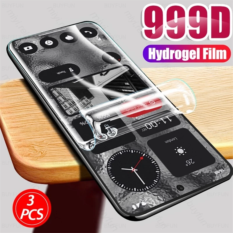 3PCS 999D Curved Soft Hydrogel Film For Nothing Phone (2) 5G 2023 A065 6.7" Screen Protector Not Tempered Glass NothingPhone(2)
3PCS 999D Curved Soft Hydrogel Film For Nothing Phone (2) 5G 2023 A065 6.7" Screen Protector Not Tempered Glass NothingPhone(2)