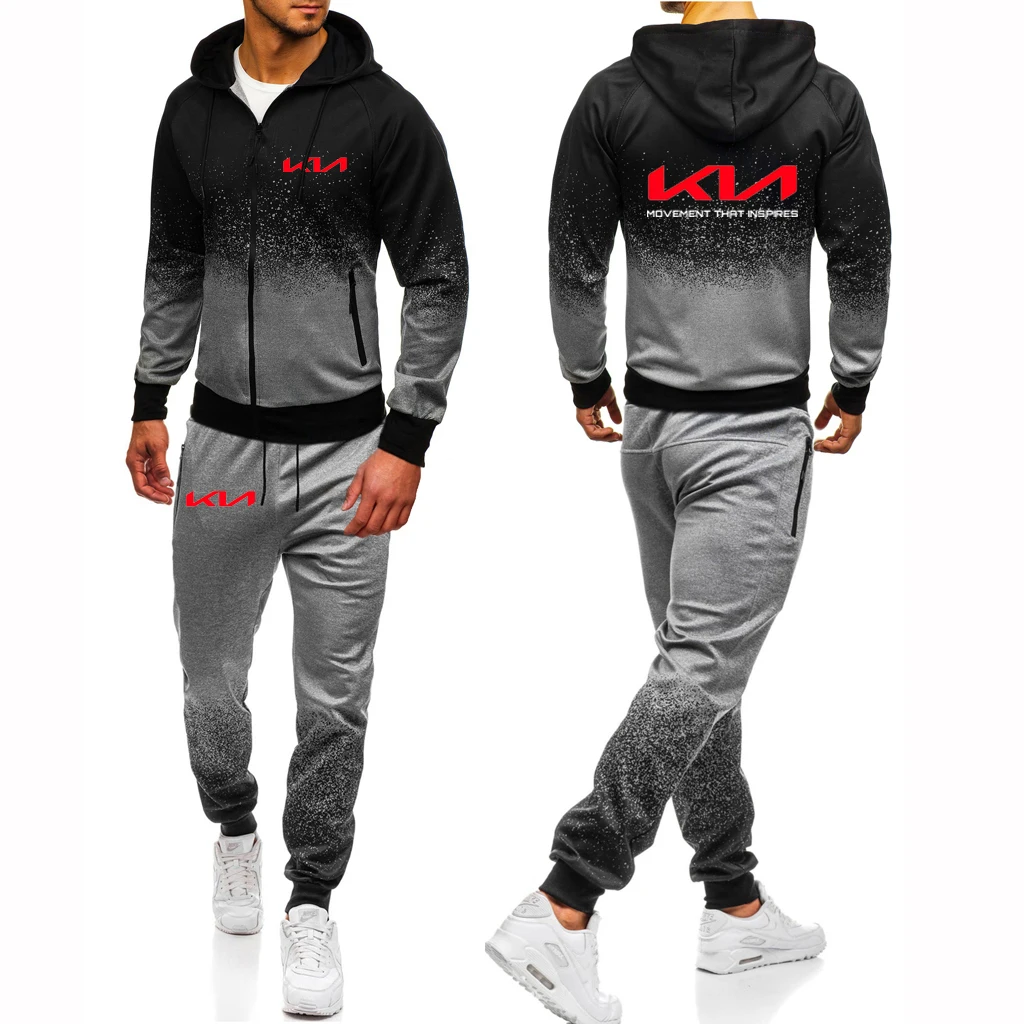 Kia Motors Logo Printed New Men's Set Harajuku Jackets Sport Suits Hip Hop Male Gradient Hoodies Decal Casual Sweatpant Set
Kia Motors Logo Printed New Men's Set Harajuku Jackets Sport Suits Hip Hop Male Gradient Hoodies Decal Casual Sweatpant Set