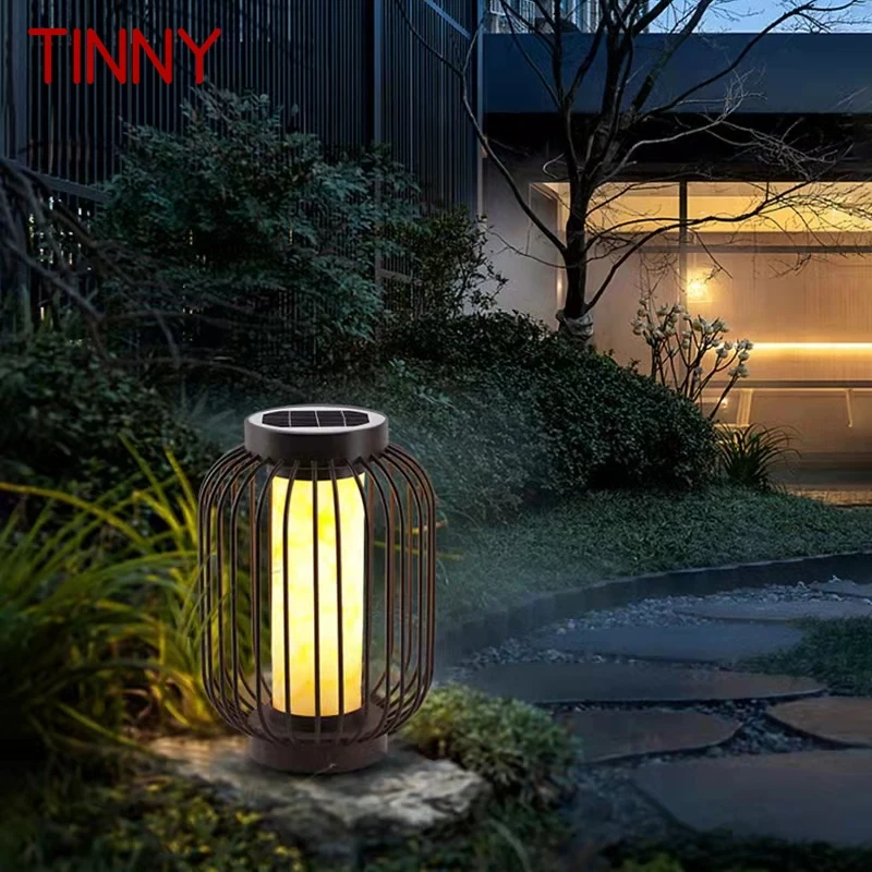 

TINNY, уличная Современная газонная лампа, доломит, искусственное освещение, винтажное солнечное освещение, водонепроницаемое IP65 для внутреннего дворика, сада, искусственное украшение
