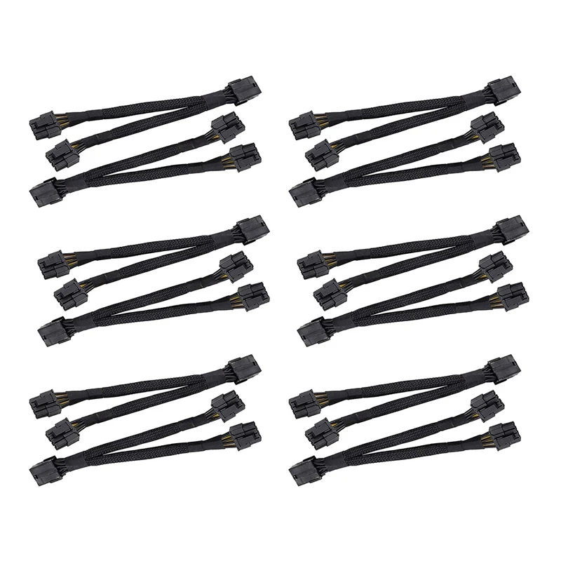 12Pcs 8 Pin PCI-E PCI Express Graphics Video Card GPU VGA 8 Pin Female To Dual GPU (6+2 )Pin Male Sleeved 8Pin Splitter
12Pcs 8 Pin PCI-E PCI Express Graphics Video Card GPU VGA 8 Pin Female To Dual GPU (6+2 )Pin Male Sleeved 8Pin Splitter