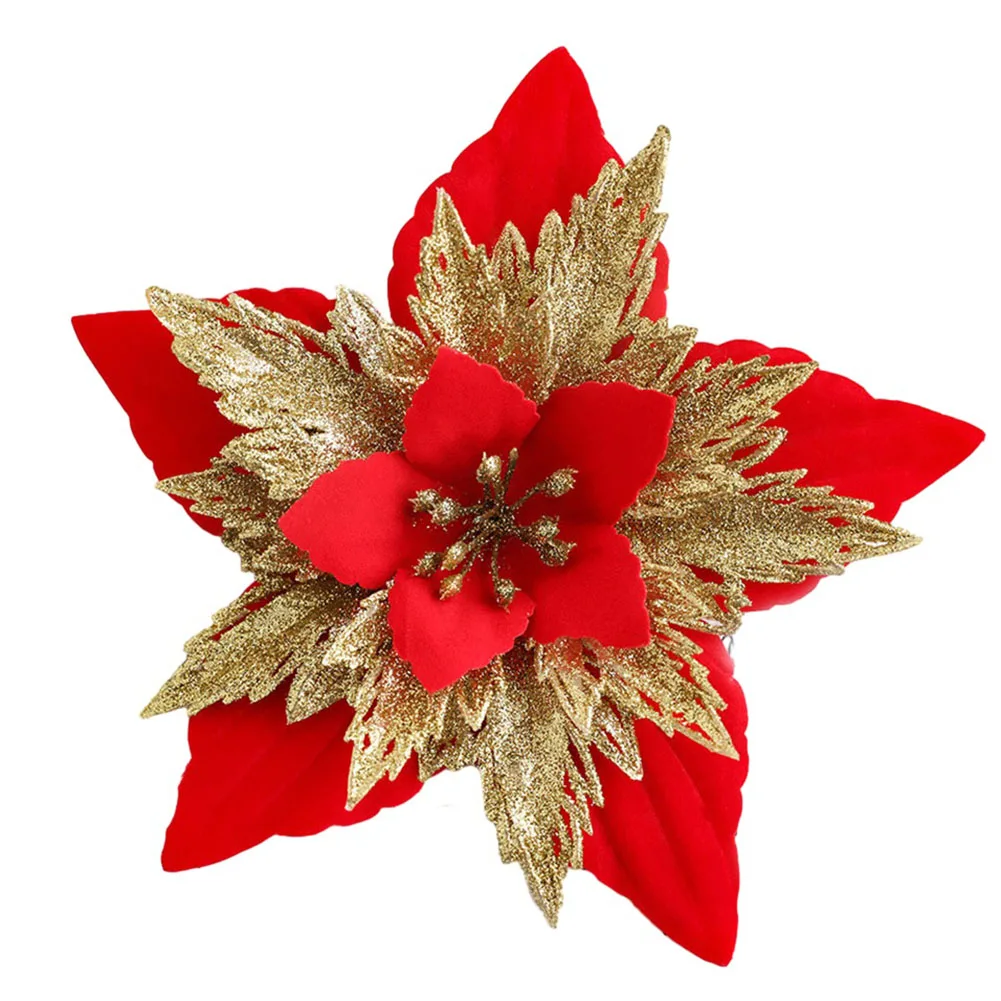 Christmas Flower Simulation Wreath Accessory Eye catching Design Perfect for Christmas Tree and Home Decoration
Christmas Flower Simulation Wreath Accessory Eye catching Design Perfect for Christmas Tree and Home Decoration