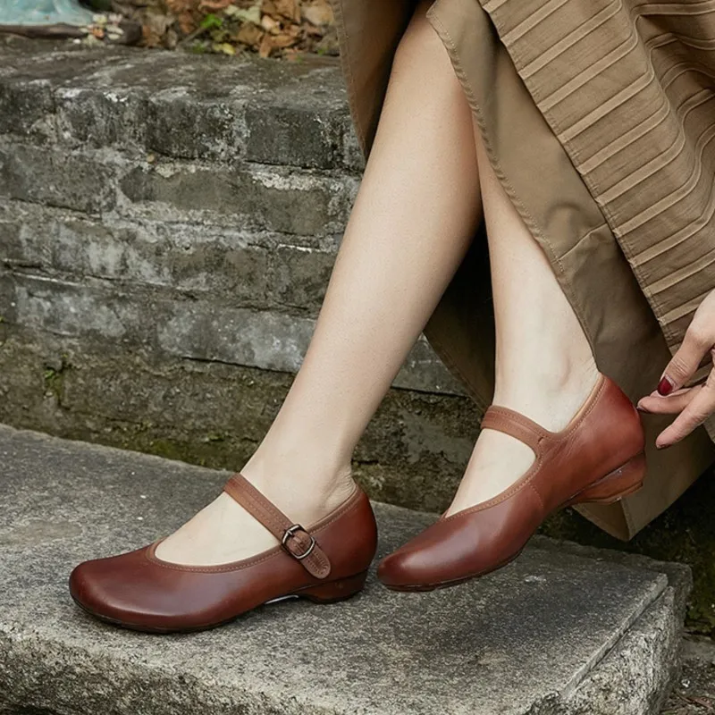 YourSeason Female Genuine Leather Shoes 2023 Spring Autumn New Vintage Round Toe Women Low Heel Shallow Comfortable Pumps
YourSeason Female Genuine Leather Shoes 2023 Spring Autumn New Vintage Round Toe Women Low Heel Shallow Comfortable Pumps