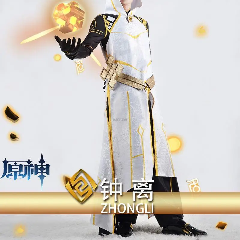 Genshin Impact Rex Lapis Morax Cosplay Costume Zhongli Cosplay Outfits Full Set Wig Gloves Earning Wig Cloak Halloween Game Suit
Genshin Impact Rex Lapis Morax Cosplay Costume Zhongli Cosplay Outfits Full Set Wig Gloves Earning Wig Cloak Halloween Game Suit