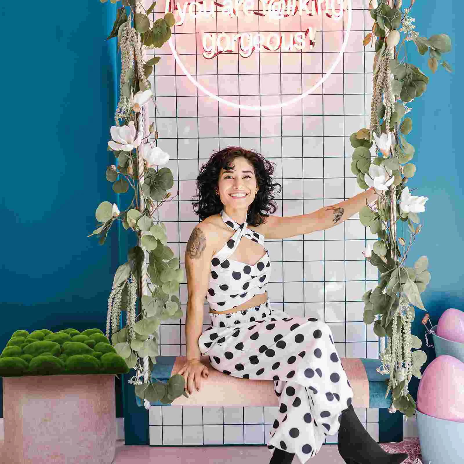 Artificial Wall Fakemat Decor Green Boardplants Panelsturf Faux Privacyrug Decoration Simulation Panel Hedge Background Backdrop
Artificial Wall Fakemat Decor Green Boardplants Panelsturf Faux Privacyrug Decoration Simulation Panel Hedge Background Backdrop