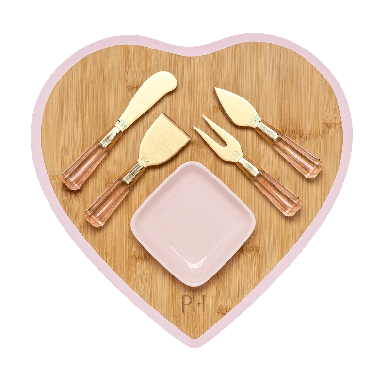 Bamboo Heart Charcuterie Board and Serving Set, Pink Air fryer silicone liner Accesorios freidora Baking accessories and tools M
Bamboo Heart Charcuterie Board and Serving Set, Pink Air fryer silicone liner Accesorios freidora Baking accessories and tools M