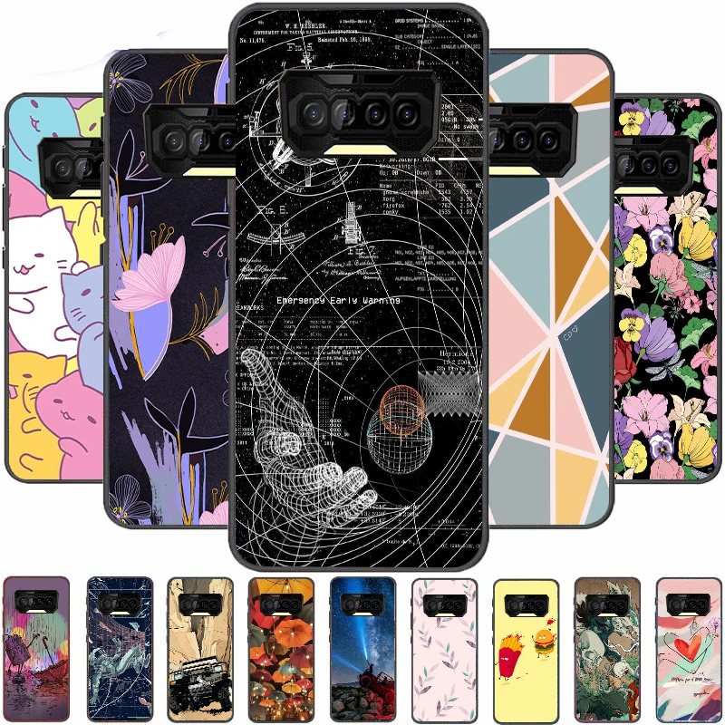 

For Oukitel IIIF150 R2022 Case Printing Silicone Soft TPU Phone Cases For Oukitel F150 Bison 2021 Back Cover Fashion Black Frame