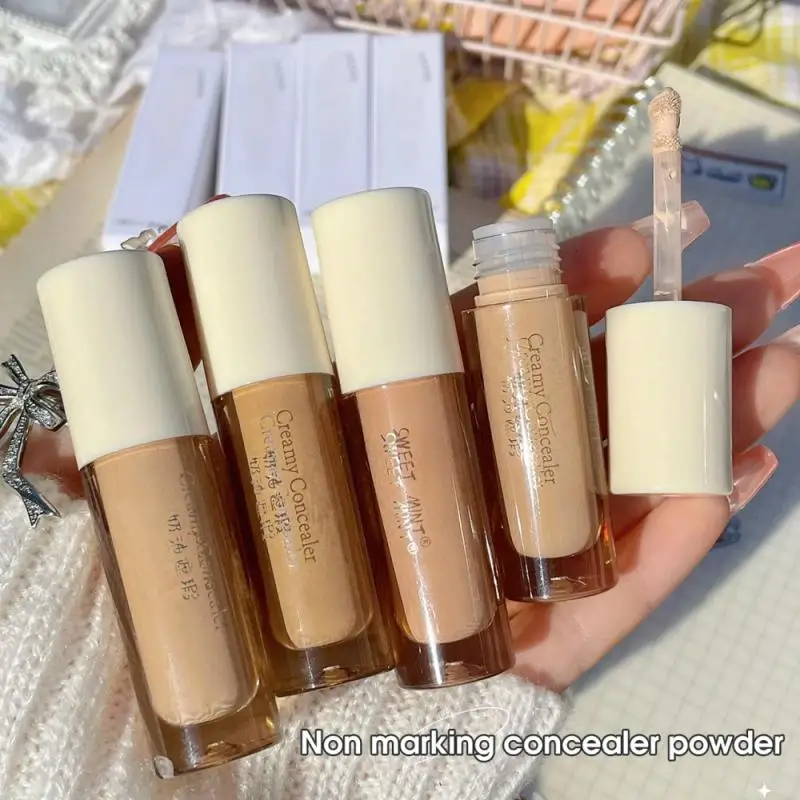 4 Colors Liquid Concealer Invisible Pores Concealer Moisturizer Foundation Cover Dark Circles Acne Freckle Concealer Face Makeup
4 Colors Liquid Concealer Invisible Pores Concealer Moisturizer Foundation Cover Dark Circles Acne Freckle Concealer Face Makeup