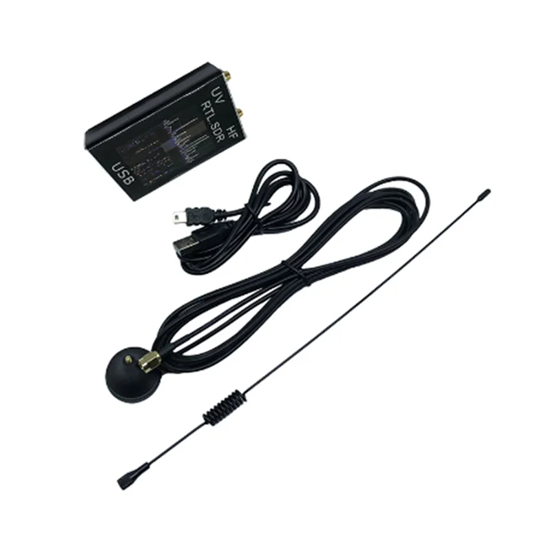 Ham Radio Receiver 100KHz-1.7GHz Full Band UV HF RTL-SDR USB Tuner RTLSDR USB Dongle with RTL2832U R820T2 RTL SDR
Ham Radio Receiver 100KHz-1.7GHz Full Band UV HF RTL-SDR USB Tuner RTLSDR USB Dongle with RTL2832U R820T2 RTL SDR