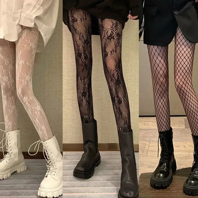 Sexy Lolita Hollowed Out Lace Mesh Stockings Bottomed Pantyhose Japanese Lolita Retro Floral Rattan White Stocking Hot Tights
Sexy Lolita Hollowed Out Lace Mesh Stockings Bottomed Pantyhose Japanese Lolita Retro Floral Rattan White Stocking Hot Tights