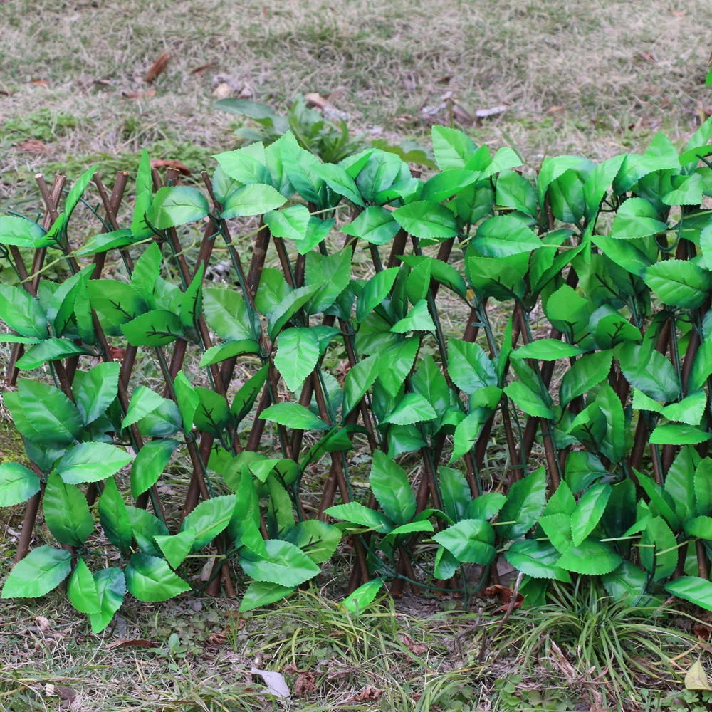 1 Pcs Telescopic Fence Artificial Faux Ivy Leaf Hedge Panels Privacy Screening Garden Fence Decor Garden Tools Parts
1 Pcs Telescopic Fence Artificial Faux Ivy Leaf Hedge Panels Privacy Screening Garden Fence Decor Garden Tools Parts