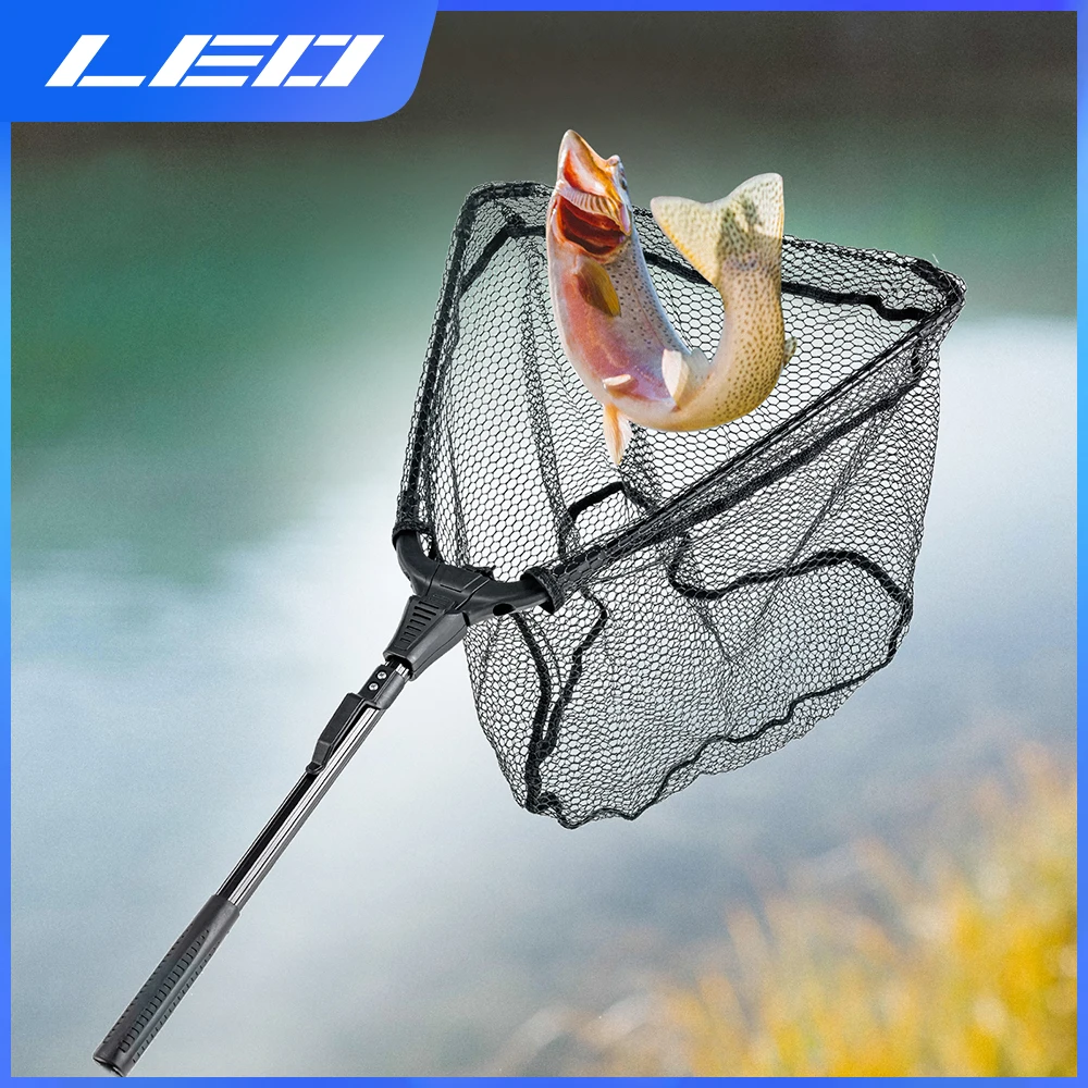 LEOFISHING Fishing Hand Nets Telescoping Foldable Landing Net Retractable Pole for Carp Fishing Tackle Fishing Accessories
LEOFISHING Fishing Hand Nets Telescoping Foldable Landing Net Retractable Pole for Carp Fishing Tackle Fishing Accessories