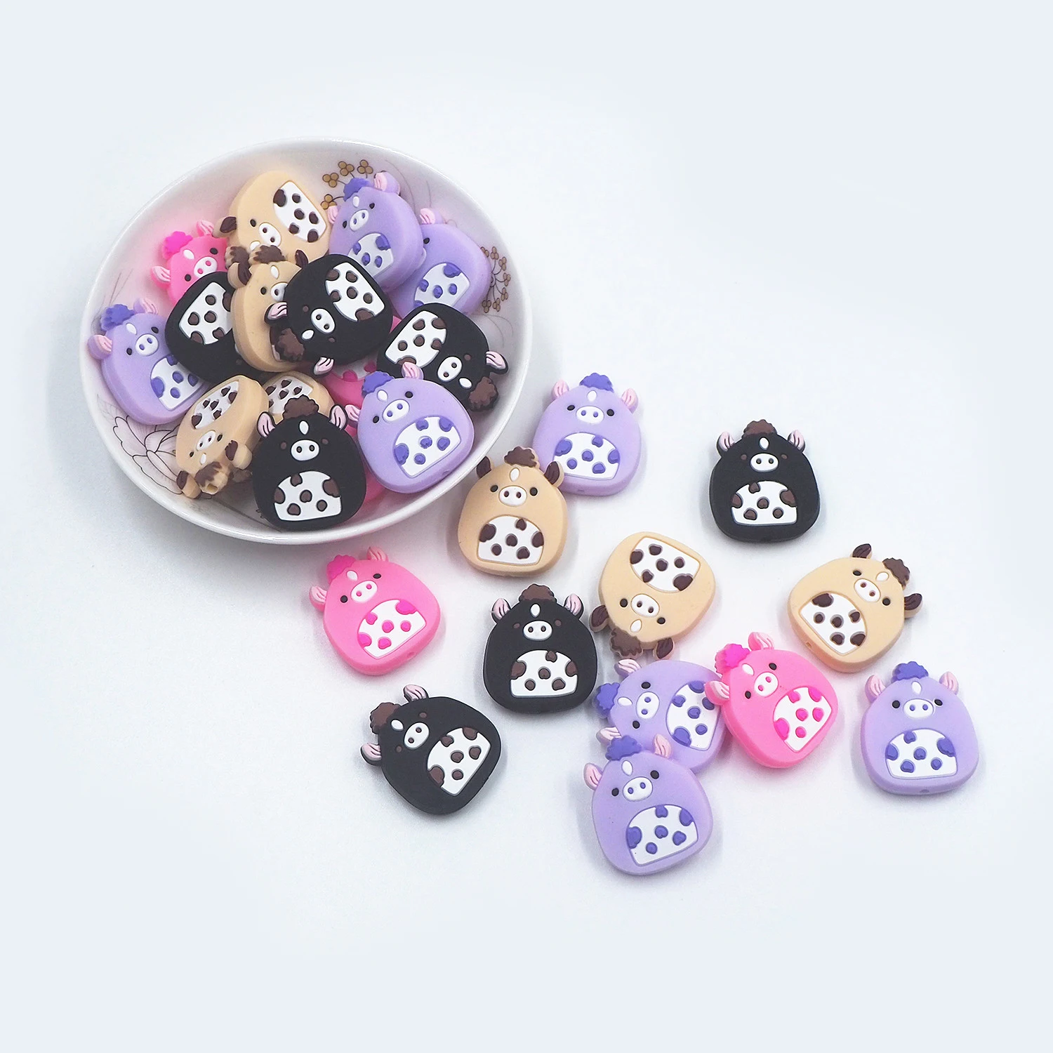 Chenkai 50PCS Horse Focal Beads Silicone Charms For Pen Making Character Beads For Beadable Pen DIY Baby Pacifier Dummy Chains
Chenkai 50PCS Horse Focal Beads Silicone Charms For Pen Making Character Beads For Beadable Pen DIY Baby Pacifier Dummy Chains