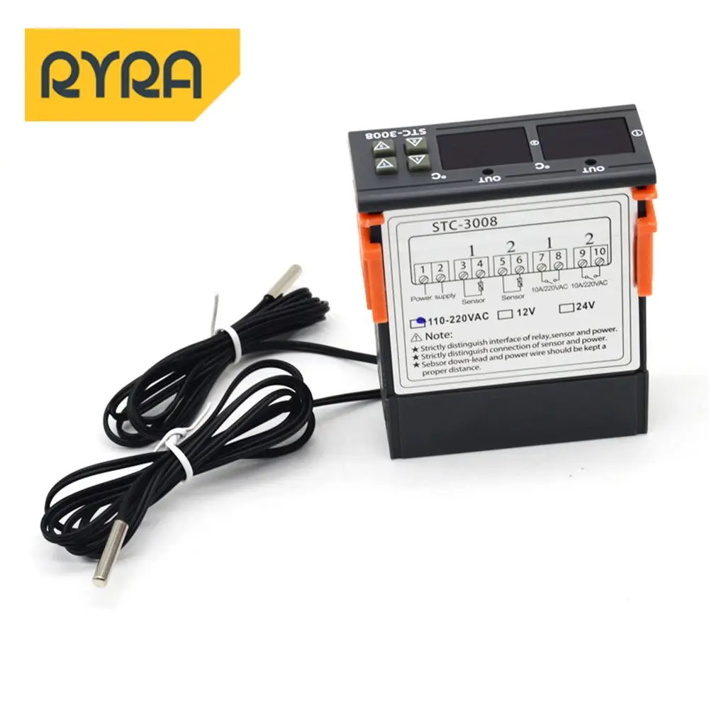New Temperature Regulator With Heating Led Display Screen Appearance Fast Thermostat Wifi Remote Thermostat Pt100 Thermostat 
New Temperature Regulator With Heating Led Display Screen Appearance Fast Thermostat Wifi Remote Thermostat Pt100 Thermostat