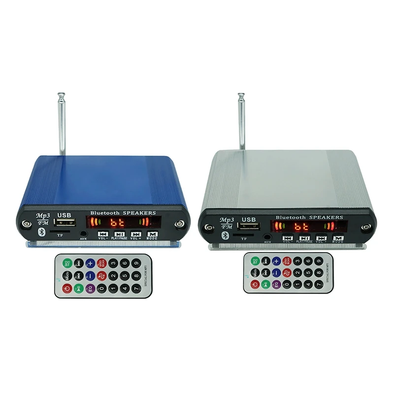 Усилитель 2X15W, mp3-плеер, плата Bluetooth декодера 12 В, Bluetooth 5,0, автомобильный модуль FM-радио с поддержкой TF USB AUX
Усилитель 2X15W, mp3-плеер, плата Bluetooth декодера 12 В, Bluetooth 5,0, автомобильный модуль FM-радио с поддержкой TF USB AUX