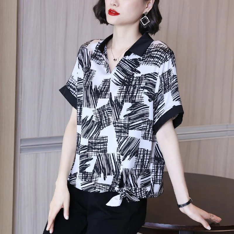 2022 New Fashion Summer Chiffon T Shirt Woman V Neck Short Sleeve Oversized T-shirt Woman Plus Size Shirt Women Shirts
2022 New Fashion Summer Chiffon T Shirt Woman V Neck Short Sleeve Oversized T-shirt Woman Plus Size Shirt Women Shirts