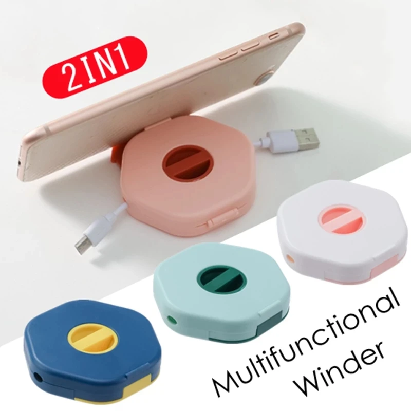 Rotatable Headphone Cable Storage Box USB Charging Cable Container Cable Winder Bracket Portable Hexagonal Cable Storage Box 
Rotatable Headphone Cable Storage Box USB Charging Cable Container Cable Winder Bracket Portable Hexagonal Cable Storage Box