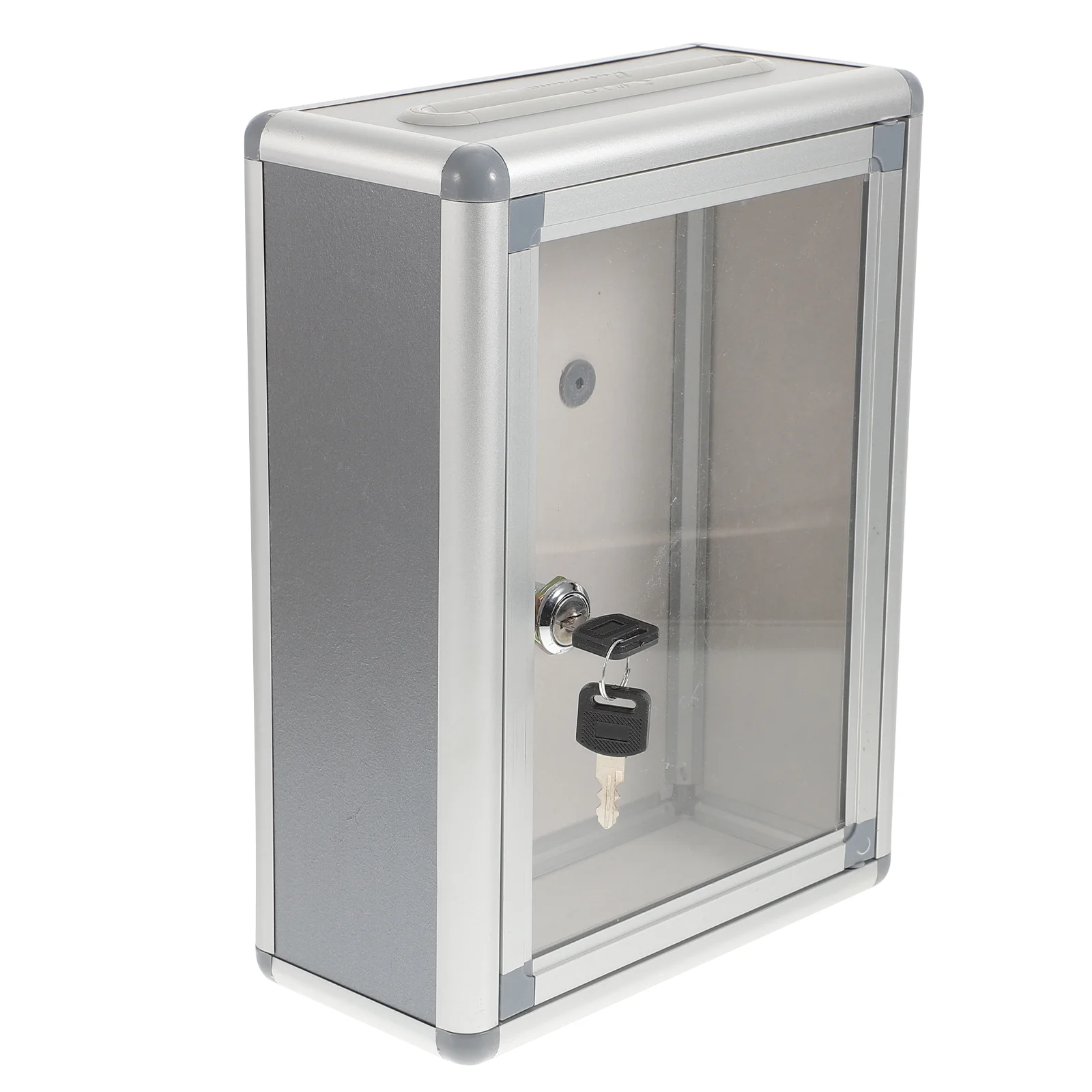 Outdoor Mailbox Aluminum Alloy Suggestion Storage Container Lockable Office Supplies
Outdoor Mailbox Aluminum Alloy Suggestion Storage Container Lockable Office Supplies
