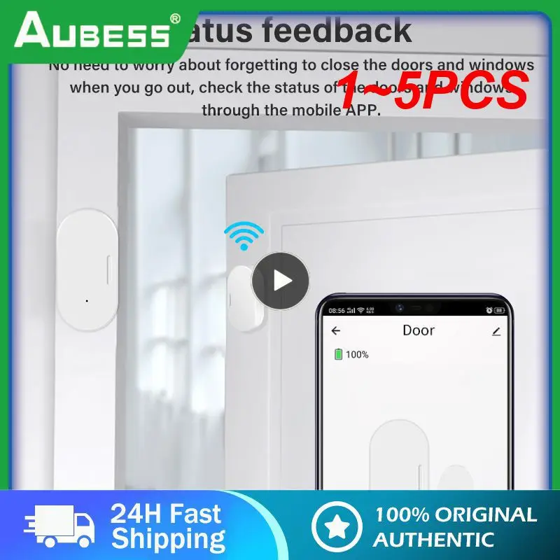 1~5PCS Tuya Zigbee 3.0 Smart Door Window Sensor Zigbee2MQTT Detectors Security Protection Smart Life APP Control Via Alexa
1~5PCS Tuya Zigbee 3.0 Smart Door Window Sensor Zigbee2MQTT Detectors Security Protection Smart Life APP Control Via Alexa
