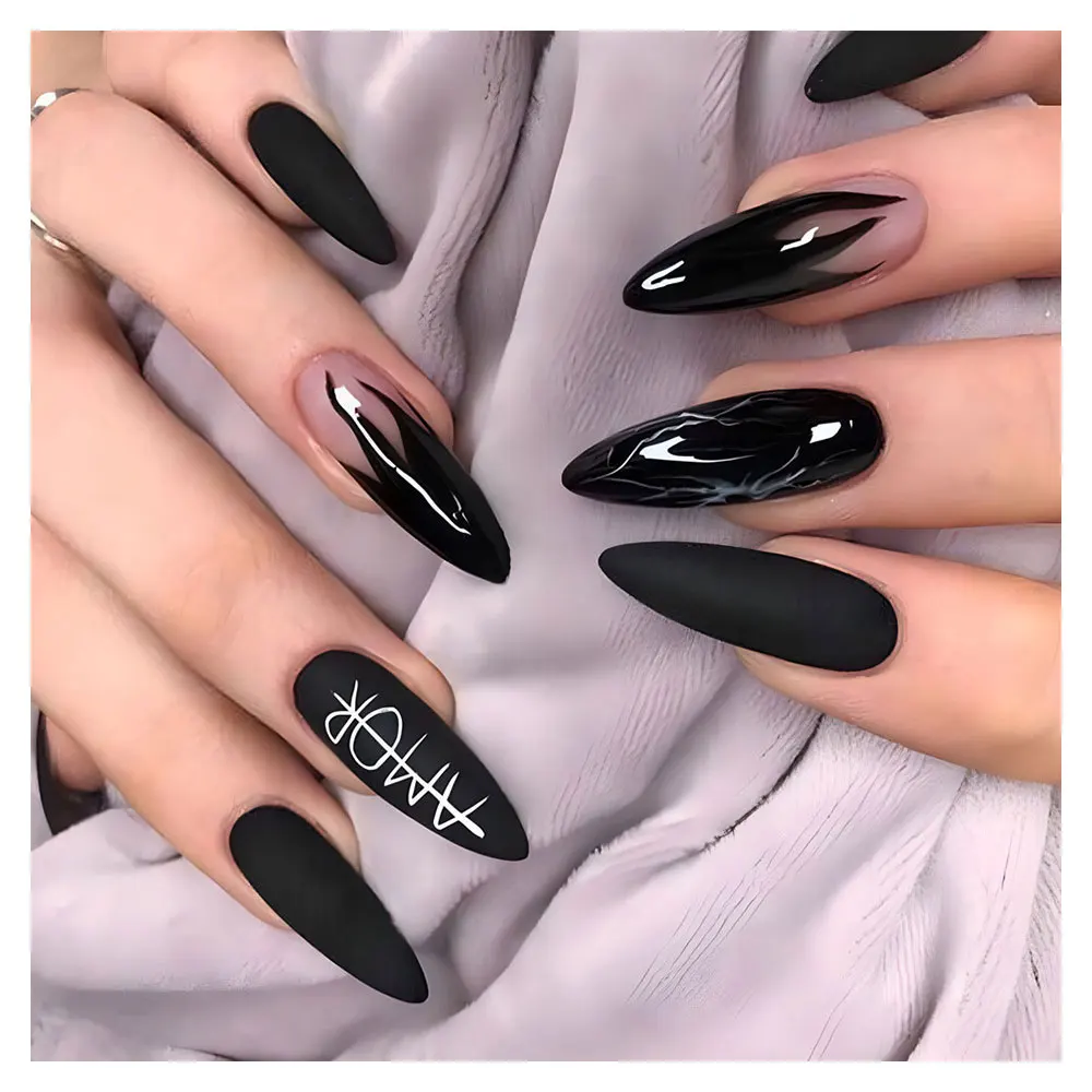 24 шт./коробка, накладные ногти y2k с эффектом пламени
24 шт./коробка, накладные ногти y2k с эффектом пламени