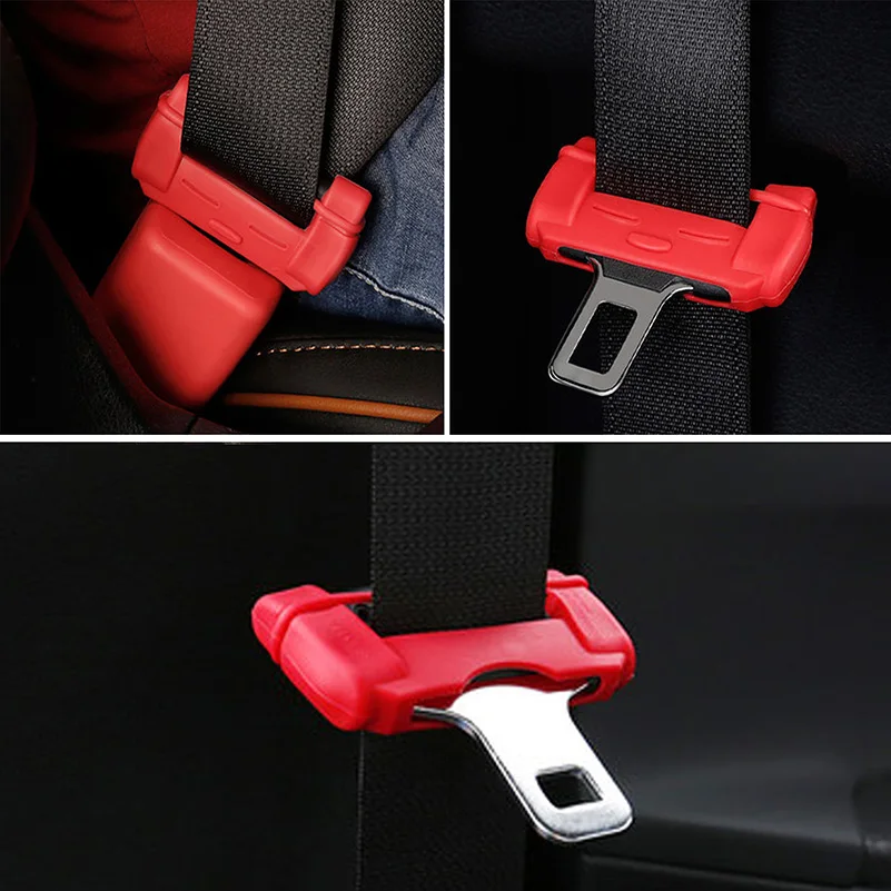 2 PCS Car Safety Belt Buckle Protector Silicon Anti-Scratch Seat Belt Buckle Clip Interior Button Case Anti-Scratch Cover 
2 PCS Car Safety Belt Buckle Protector Silicon Anti-Scratch Seat Belt Buckle Clip Interior Button Case Anti-Scratch Cover