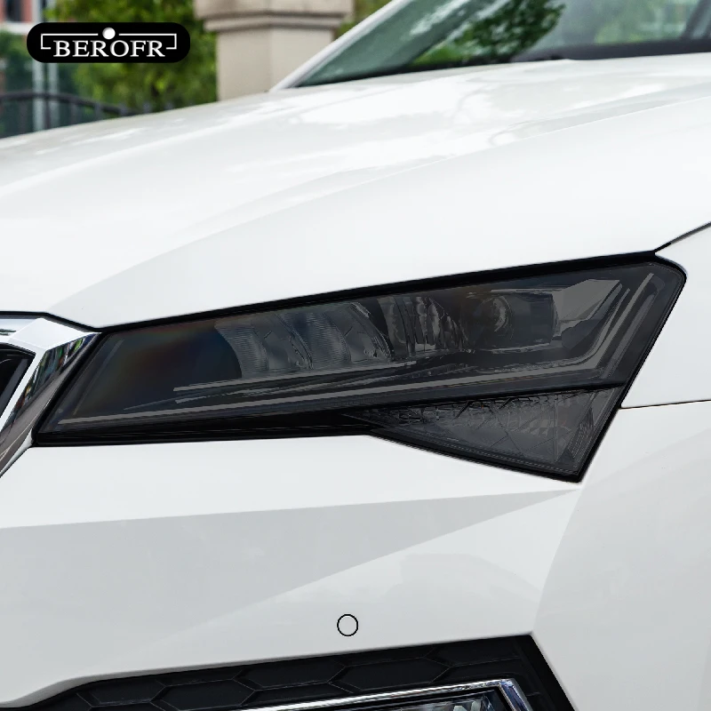 For Skoda Superb 3 3V B8 2015-On Car Headlight Tint Smoke Black Protective Film Protection Transparent TPU Sticker Accessories
For Skoda Superb 3 3V B8 2015-On Car Headlight Tint Smoke Black Protective Film Protection Transparent TPU Sticker Accessories