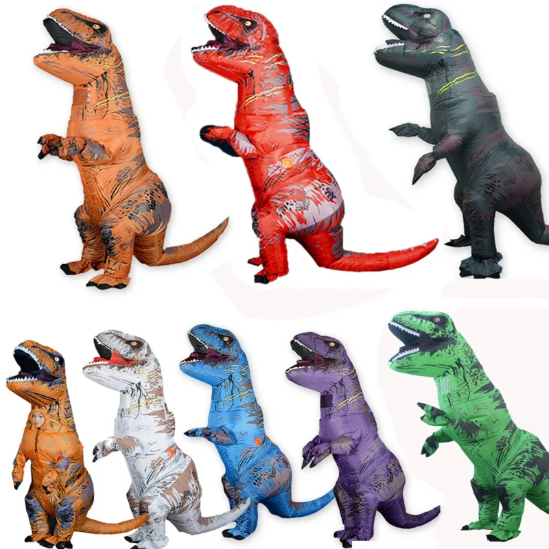 T Rex Velociraptor Inflatable Costume Mascot Cosplay Tirano Saurio Rex Dino Halloween For Women Men Kid Cosplay Funny Suit
T Rex Velociraptor Inflatable Costume Mascot Cosplay Tirano Saurio Rex Dino Halloween For Women Men Kid Cosplay Funny Suit