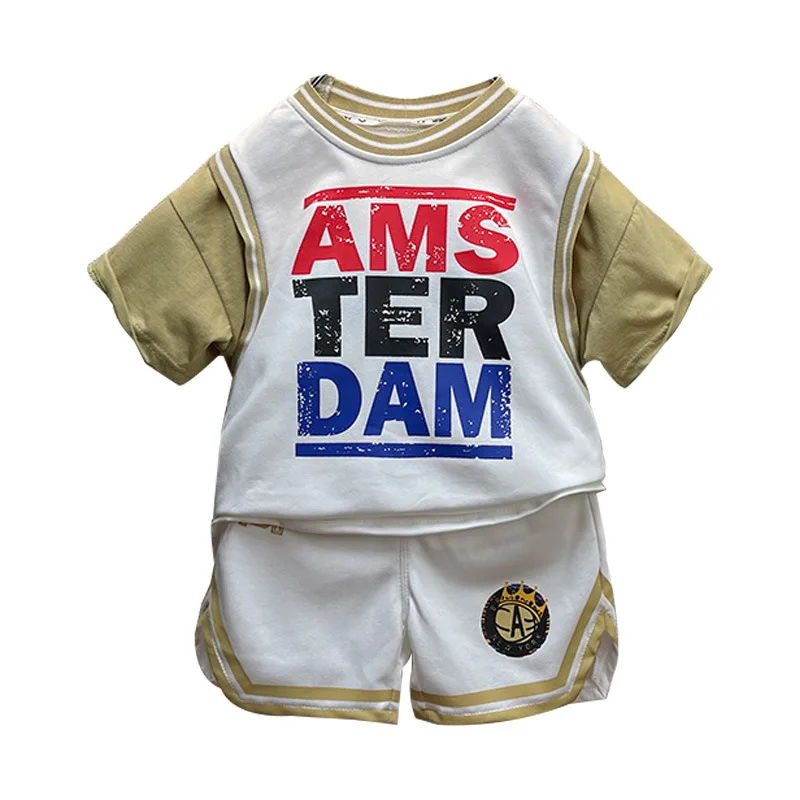 2pcs Boys Summer Clothes Sets Children Fashion T-Shirts Shorts Outfits for Baby Boy Toddler Tracksuits 2-11Y Boy Clothing Set
2pcs Boys Summer Clothes Sets Children Fashion T-Shirts Shorts Outfits for Baby Boy Toddler Tracksuits 2-11Y Boy Clothing Set