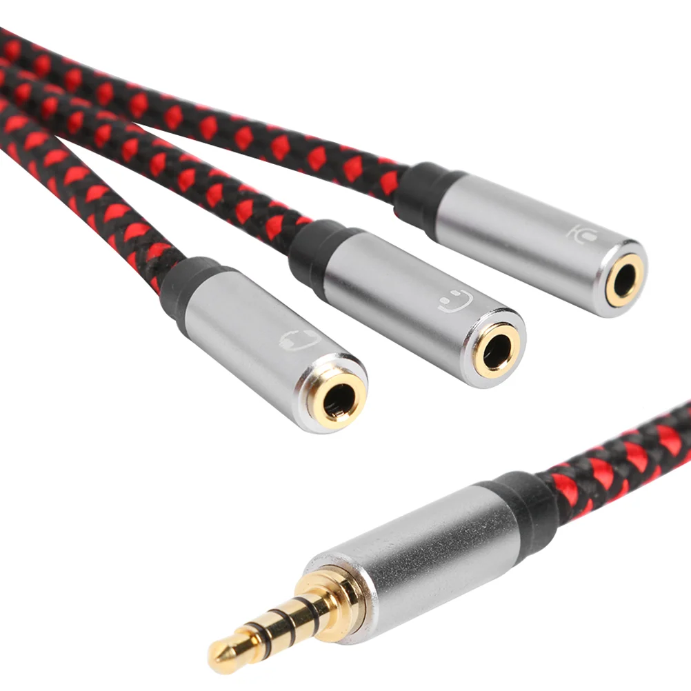 Headphone Sharing Line 3-way Audio Adapter Splitter Extension Cable Headset Jack Cord
Headphone Sharing Line 3-way Audio Adapter Splitter Extension Cable Headset Jack Cord