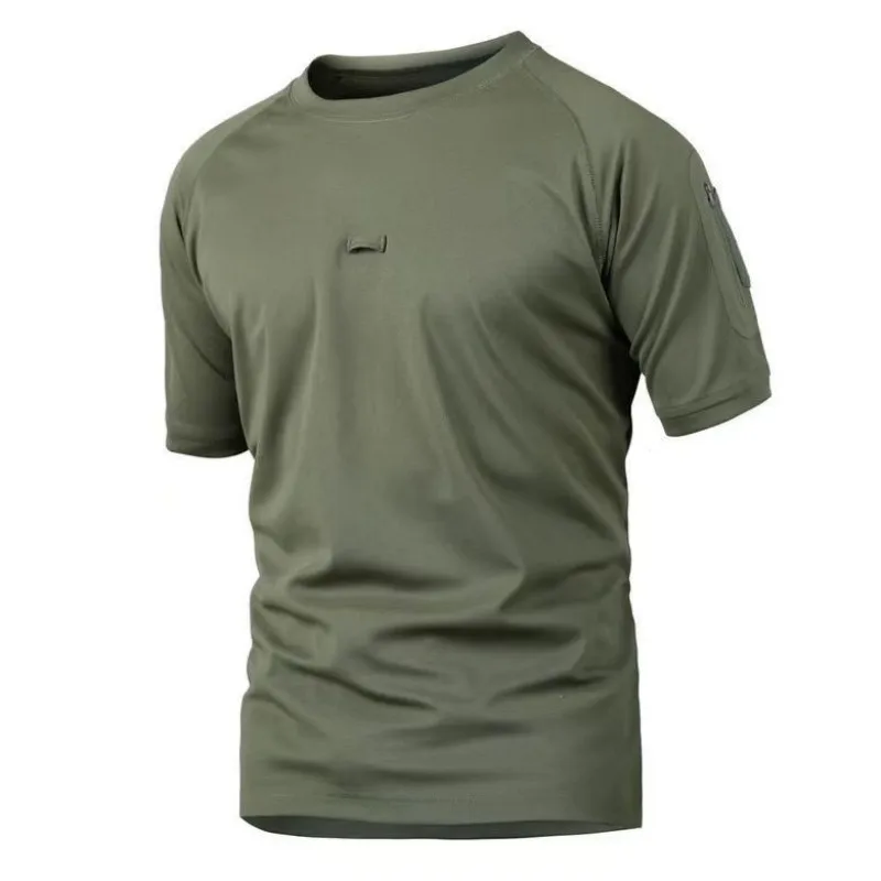 Summer Outdoor Casual Camouflage Workwear Half Sleeve Loose Round Leader Army Fan Short Sleeve T-shirt Men's Tactical Tough Guy
Summer Outdoor Casual Camouflage Workwear Half Sleeve Loose Round Leader Army Fan Short Sleeve T-shirt Men's Tactical Tough Guy
