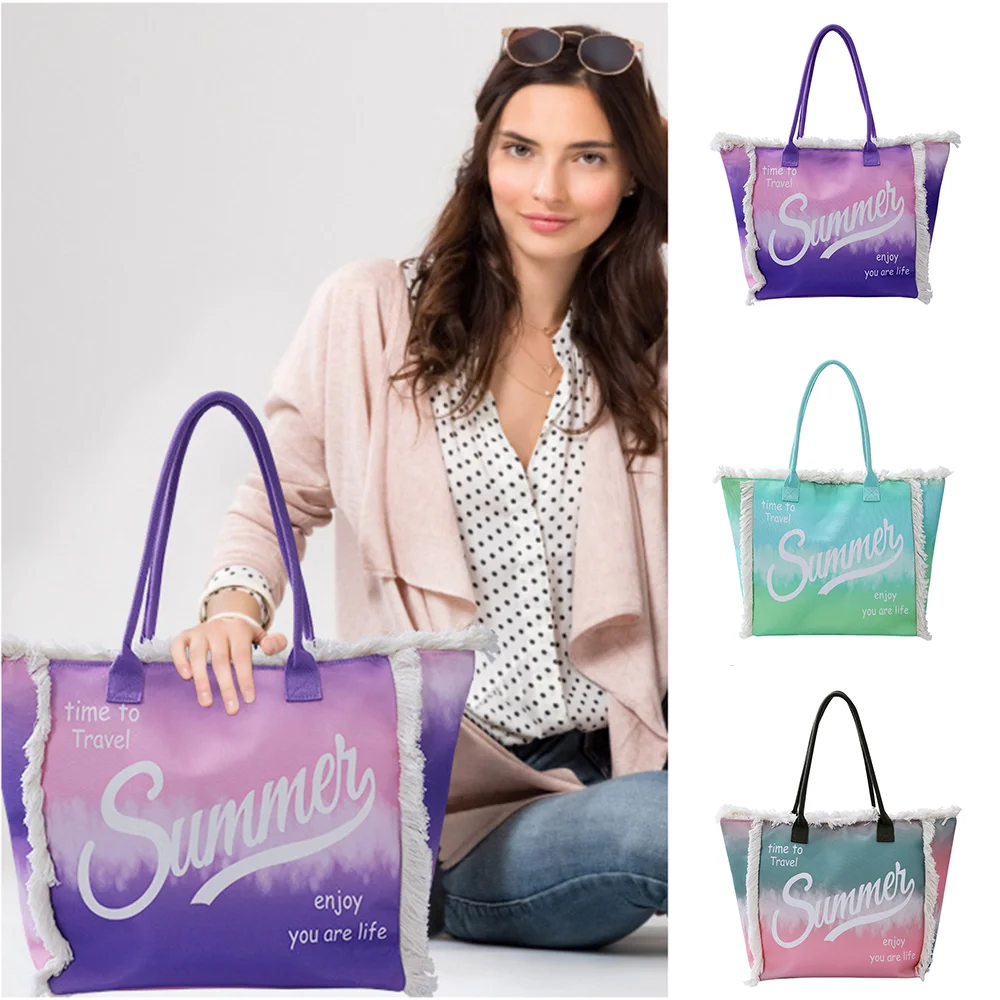 

Вместительная красочная Холщовая Сумка на плечо, женские многоразовые сумки для покупок, хлопковые тканевые сумки для продуктов, сумка-тоут для девочек