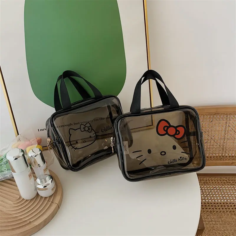Sanrios Hellokittys Anime Kawaii Cosmetics Storage Box Travel Wash Storage Bag Transparent Waterproof Makeup Bag Large Capacity
Sanrios Hellokittys Anime Kawaii Cosmetics Storage Box Travel Wash Storage Bag Transparent Waterproof Makeup Bag Large Capacity