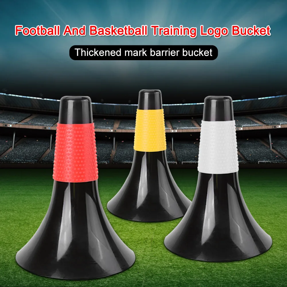 3 Pack Basketball Training Cones Plastic Marker Cones Barrier Speed Trainer Sport Training Agility Marker Cone for Outdoor Games
3 Pack Basketball Training Cones Plastic Marker Cones Barrier Speed Trainer Sport Training Agility Marker Cone for Outdoor Games