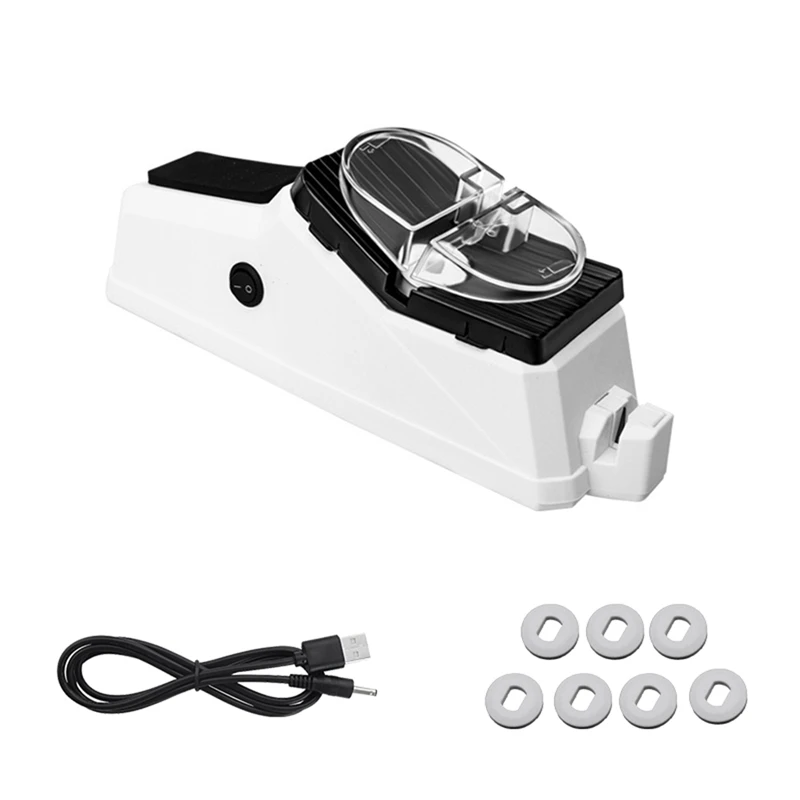 Electric Knife Sharpener Machine Kitchen Knives Scissor Sharpening Machine Grinder Efficient Safe Kitchen Utensils
Electric Knife Sharpener Machine Kitchen Knives Scissor Sharpening Machine Grinder Efficient Safe Kitchen Utensils