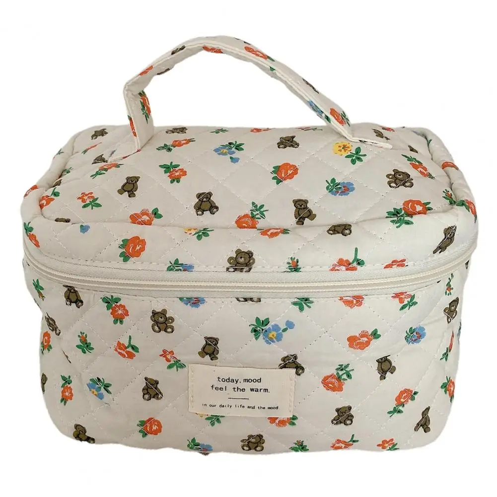 Convenient Makeup Bag Large Capacity Cotton Cosmetic Bag Makeup Storage Handbag Toiletry Kit Bag
Convenient Makeup Bag Large Capacity Cotton Cosmetic Bag Makeup Storage Handbag Toiletry Kit Bag