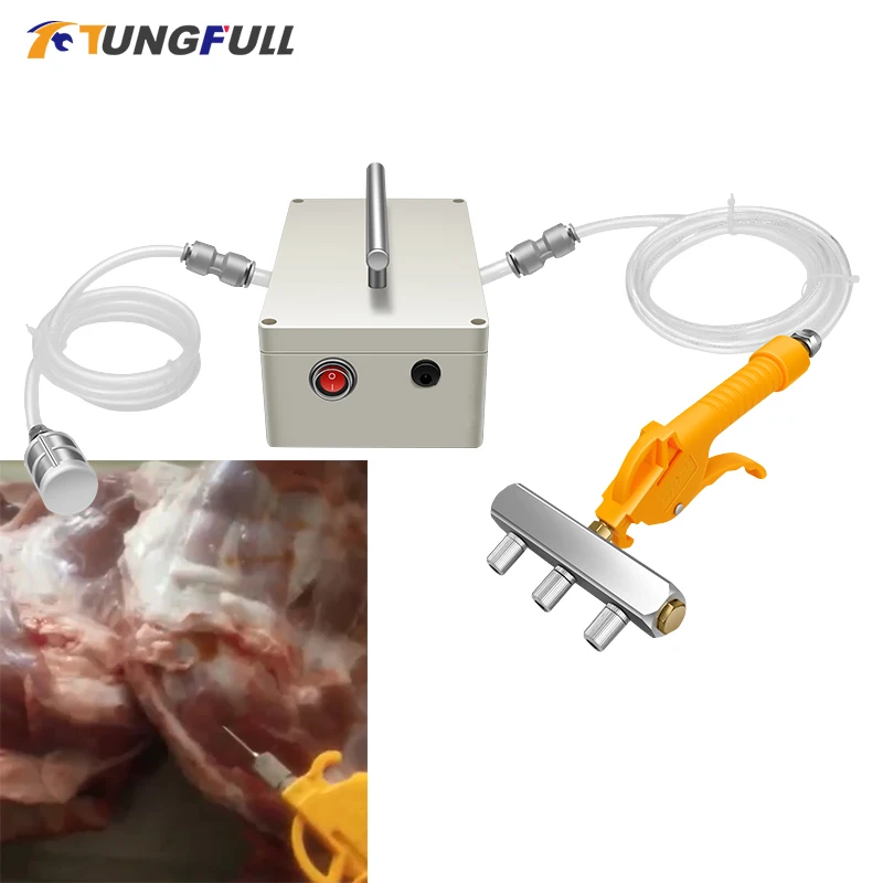 Electric Saline Injection Pump Meat Pickling Machine Electric High Pressure Bacon Pump Gun Saline Syringe Meat Marinated Syringe
Electric Saline Injection Pump Meat Pickling Machine Electric High Pressure Bacon Pump Gun Saline Syringe Meat Marinated Syringe