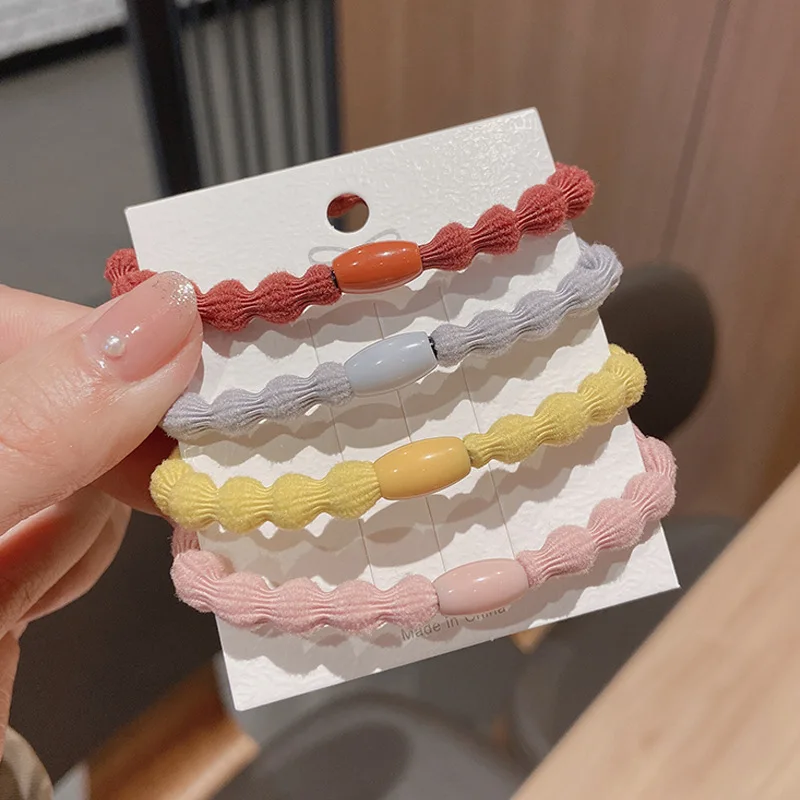 Simple Hair Rope High Elastic Hair Ring Headdress Hair Accessories Fresh Solid Color Basic Hair Rope Hair Elastic Band
Simple Hair Rope High Elastic Hair Ring Headdress Hair Accessories Fresh Solid Color Basic Hair Rope Hair Elastic Band