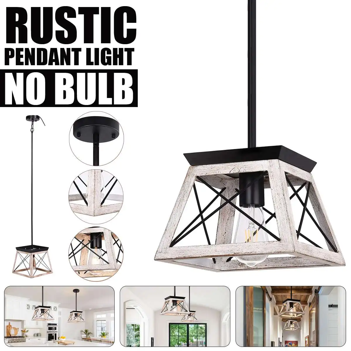 American Retro Industrial Pendant Lights Farmhouse Corridor Dining Room Lamp Kitchen Bedroom Balcony Chandelier
American Retro Industrial Pendant Lights Farmhouse Corridor Dining Room Lamp Kitchen Bedroom Balcony Chandelier