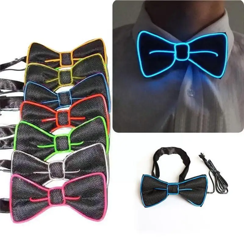 Blinking Led Bowtie Led Illuminated Elastic Bow Tie Light Up By 2aa Battery For Marriage Party Festival Club Supplies Unise O9k3
Blinking Led Bowtie Led Illuminated Elastic Bow Tie Light Up By 2aa Battery For Marriage Party Festival Club Supplies Unise O9k3