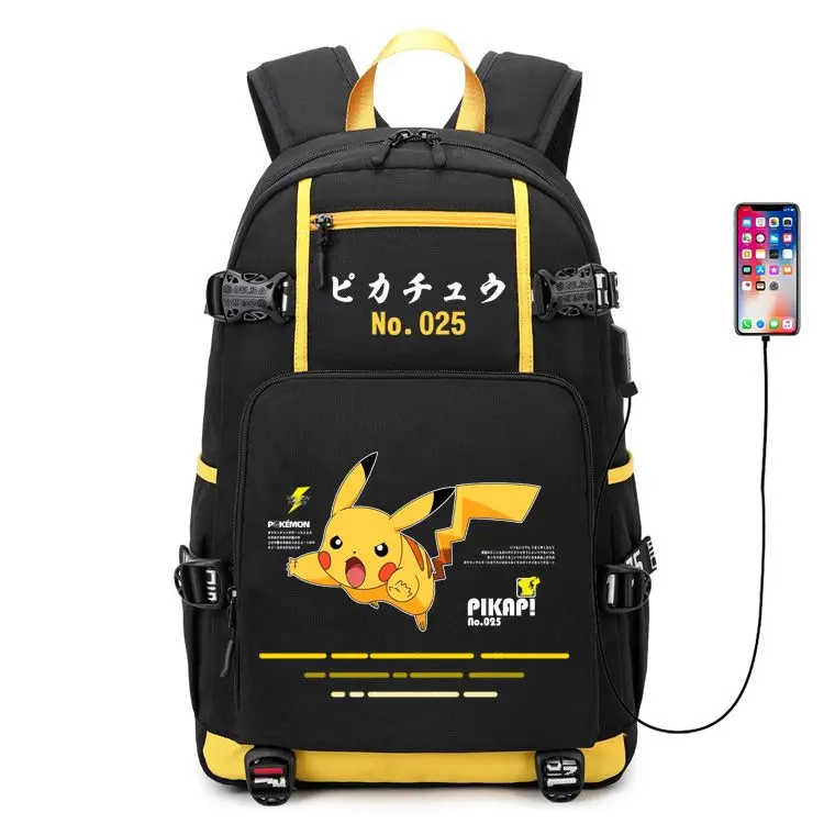 Pikachu's New Schoolbag Elementary School Students Reduce The Burden of Pokémon Junior High School Students Backpack Fashion
Pikachu's New Schoolbag Elementary School Students Reduce The Burden of Pokémon Junior High School Students Backpack Fashion