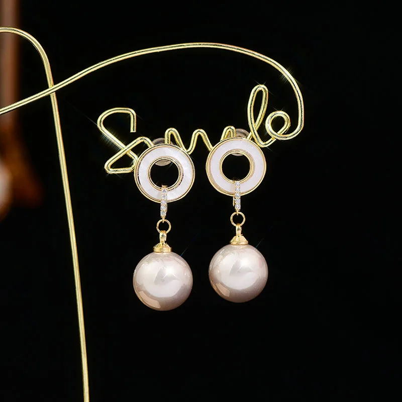 Korean Trendy Design Circle Pearl Women Earring Delicate Charm Stud Earrings Handmade Anniversary Jewelry Brincos Bijoux Gift
Korean Trendy Design Circle Pearl Women Earring Delicate Charm Stud Earrings Handmade Anniversary Jewelry Brincos Bijoux Gift
