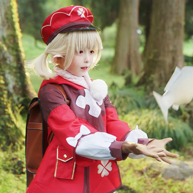 Костюм для косплея Genshin Impact Klee, униформа для взрослых и детей, парик, костюмы в китайском стиле аниме на Хэллоуин для женщин, игры Keli для детей 
Костюм для косплея Genshin Impact Klee, униформа для взрослых и детей, парик, костюмы в китайском стиле аниме на Хэллоуин для женщин, игры Keli для детей