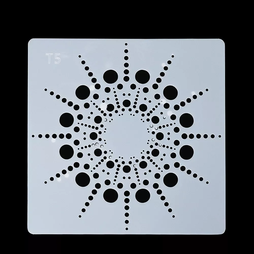 For Walls Painting Scrapbooking Stamp Album Decor Embossing Paper Card Template Mandala Auxiliary Layering Stencils
For Walls Painting Scrapbooking Stamp Album Decor Embossing Paper Card Template Mandala Auxiliary Layering Stencils