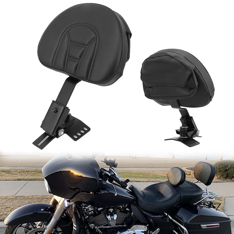 Мотоцикл Регулируемый вставной драйвер спинки всадник спинка для Harley Touring Electra Road Street Glide Road King 1997-2022
Мотоцикл Регулируемый вставной драйвер спинки всадник спинка для Harley Touring Electra Road Street Glide Road King 1997-2022