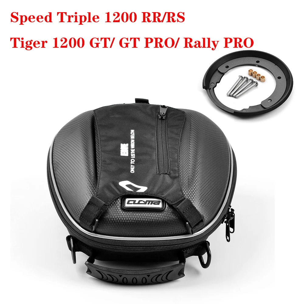 Fuel Tank Bag Luggage For Speed Triple 1200RR / 1200RS Tiger 1200 GT PRO/ Rally PRO Motorcycle Navigation Saddle Racing Bag
Fuel Tank Bag Luggage For Speed Triple 1200RR / 1200RS Tiger 1200 GT PRO/ Rally PRO Motorcycle Navigation Saddle Racing Bag