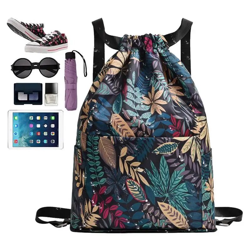 Foldable Waterproof Men Sport Bags Women Yoga Bag Customize Backpack Bookbag Large Capacity Drawstring Bag Creative Children 
Foldable Waterproof Men Sport Bags Women Yoga Bag Customize Backpack Bookbag Large Capacity Drawstring Bag Creative Children