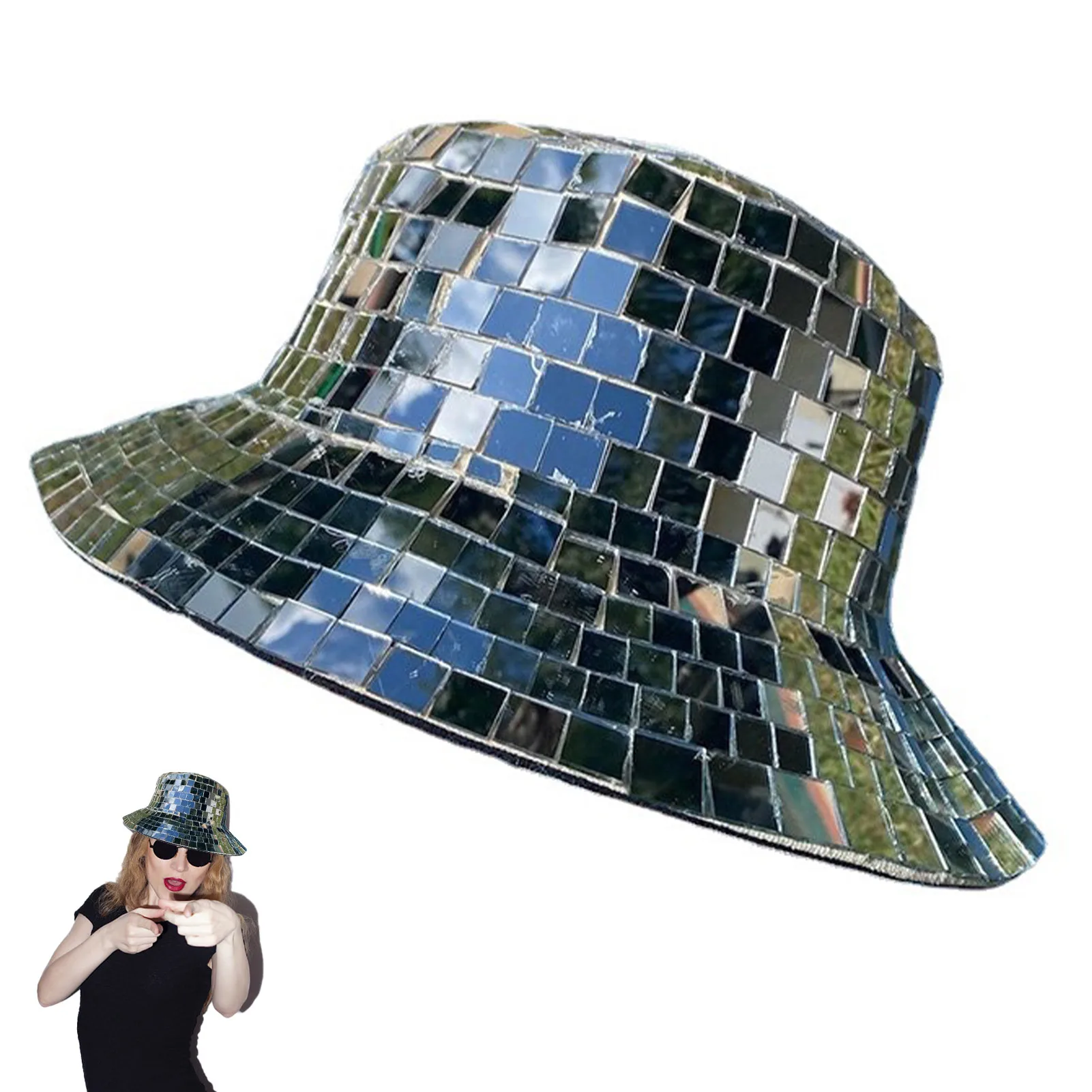 2022 блестящая зеркальная Панама для дискотеки, блестящая зеркальная стеклянная шапка для дискотеки, Панама с блестящими блестками для клуба...
2022 блестящая зеркальная Панама для дискотеки, блестящая зеркальная стеклянная шапка для дискотеки, Панама с блестящими блестками для клуба...