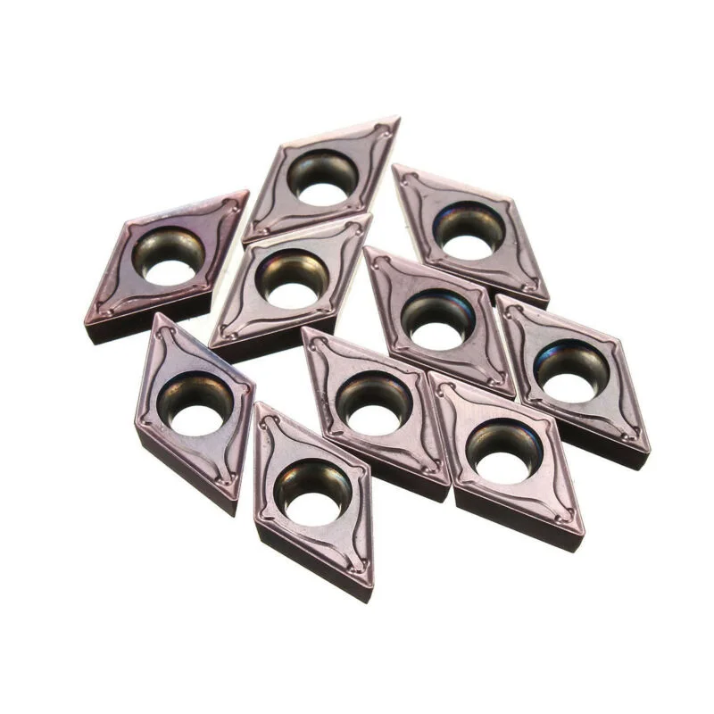 10Pcs DCMT11T304 VP15TF CNC Inserts Carbide Insert Blade Holder Turning Tool Lathe Boring Turning Tool Carbide Insert
10Pcs DCMT11T304 VP15TF CNC Inserts Carbide Insert Blade Holder Turning Tool Lathe Boring Turning Tool Carbide Insert
