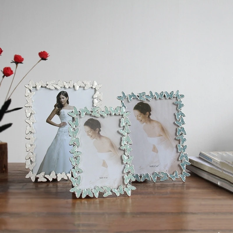 6/7/8 Inch Modern Creative Butterfly Metal Picture Frame Tabletop Decoration
6/7/8 Inch Modern Creative Butterfly Metal Picture Frame Tabletop Decoration